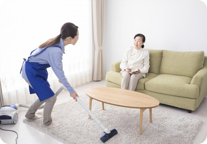 高齢者掃除